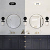 Modern Clear Glass Sconce - Stylish Indoor Light for Any Room