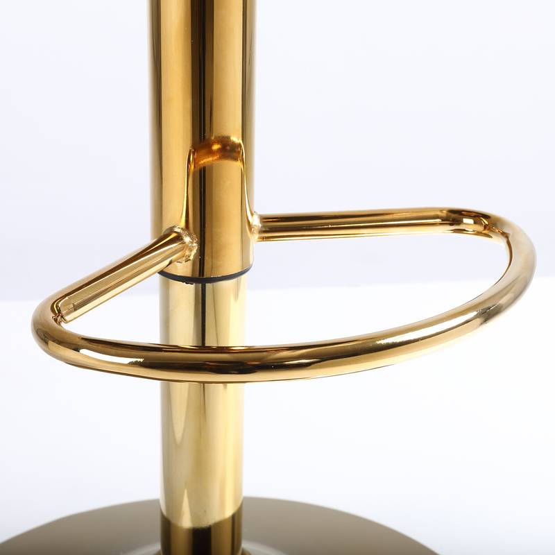 Chic Velvet Bar Chairs - Gold Elegance & Style!