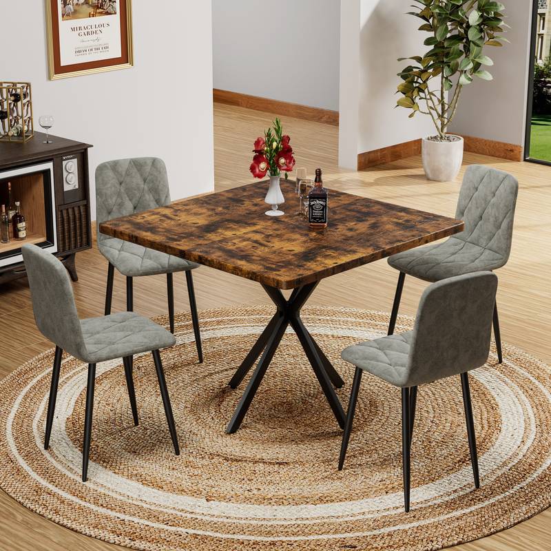 Chic Velvet Dining Chairs - Set of Four