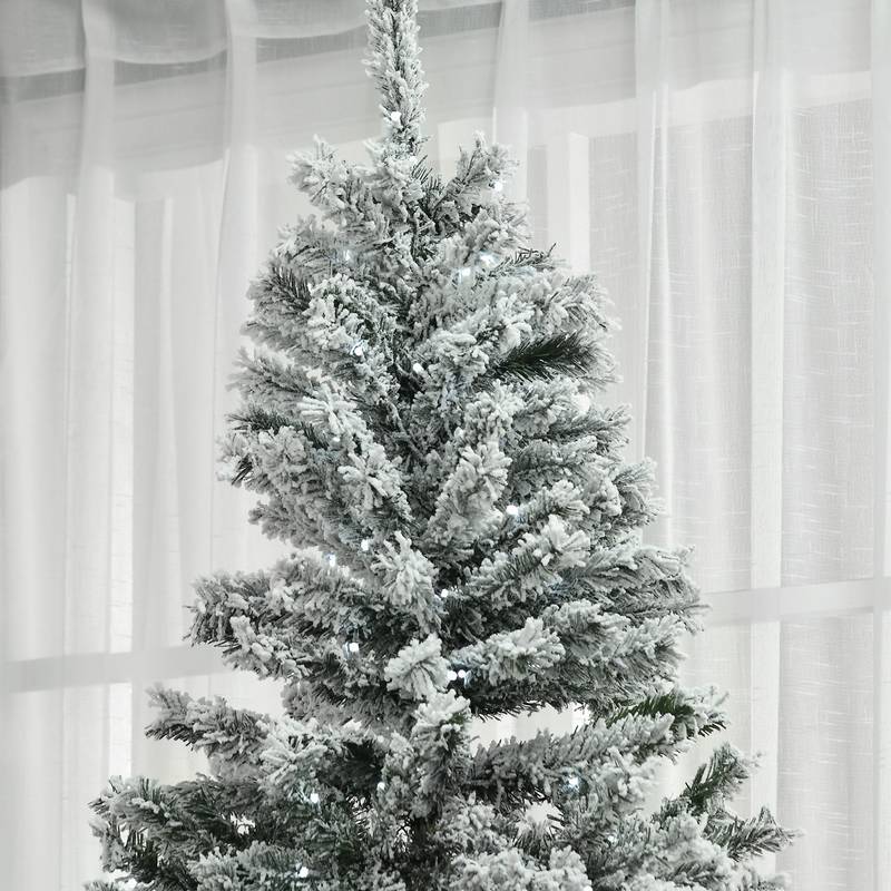 Frosted Christmas Glow Tree