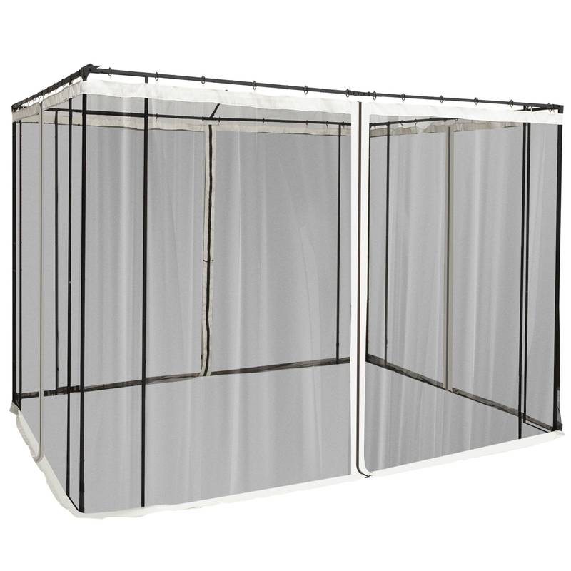 Ultimate Gazebo Mesh Sidewall - Cream