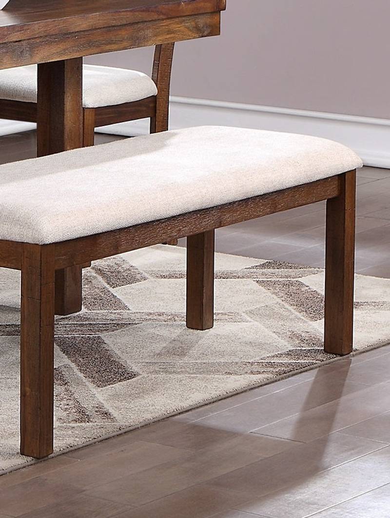 Natural Wood Bench - Stylish Seating for Your Kitchen or Dining Room