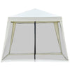 Cozy Shade Canopy Tent with Mesh Walls