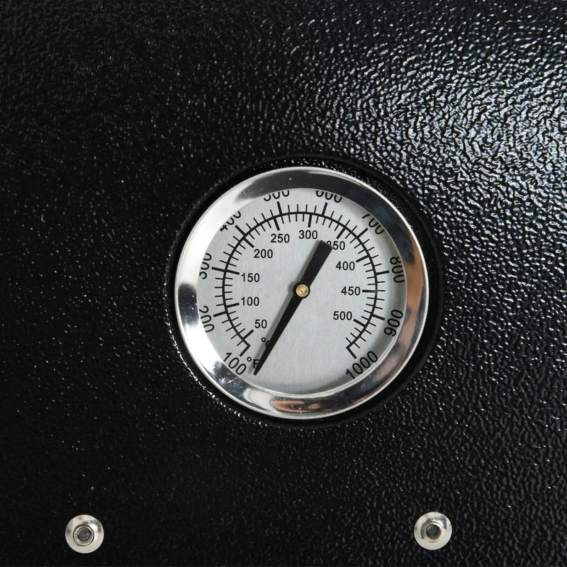 Outsunny Portable Pizza Oven - Stone-Fired BBQ Bliss!