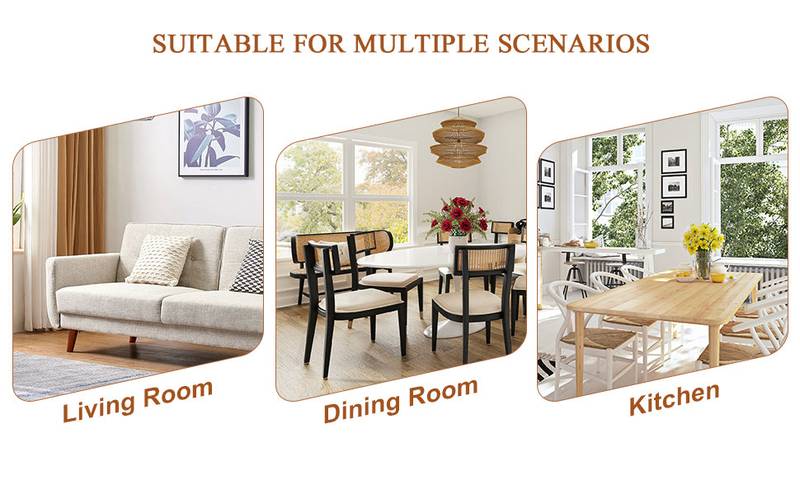 Sleek Black Dining Chair Set - Modern Comfort in Every Seat!