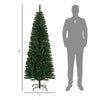 Slim Douglas Fir Christmas Tree - Perfectly Festive and Realistic!