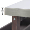 Rustic Rolling Outdoor Kitchen Bar & Grill Station