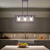 Chic Black Lantern Chandelier for Dining & Kitchen