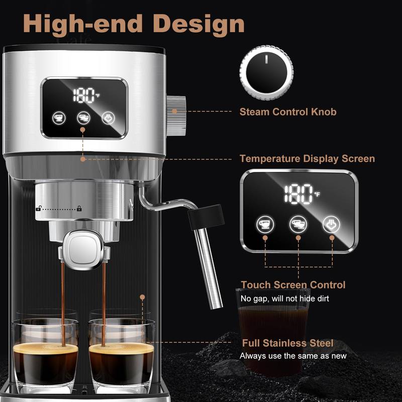 Brew Master Espresso and Cappuccino Maker