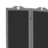 Flexible Gray Room Divider with Blackboard