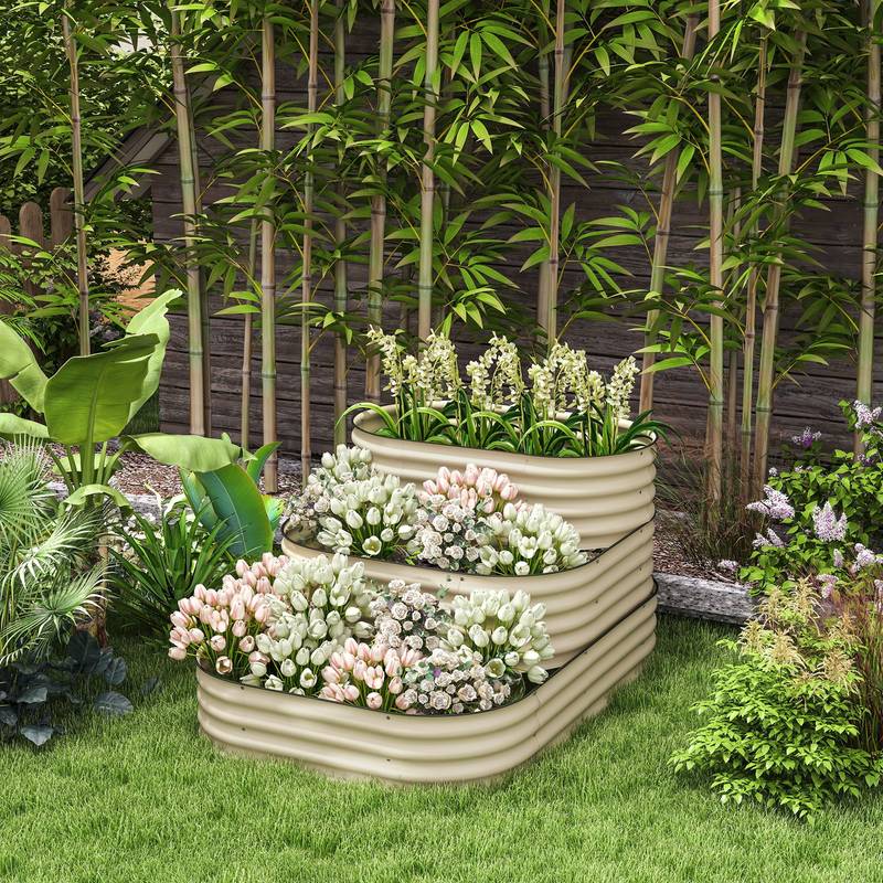 Charming 3-Tier Raised Garden Bed Kit