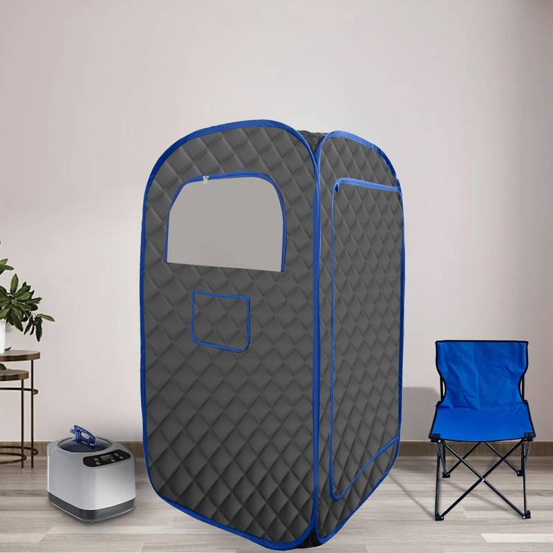 Cozy Home Steam Sauna Tent with Remote and Chair