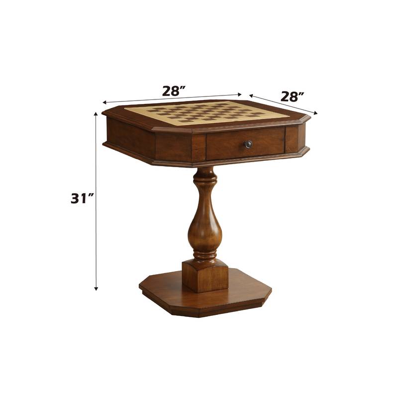 Cherry Finish Reversible Game Table