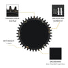 Rustic Gear-Shaped Decorative Mirror
