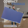 Blue Foldable Ping Pong Table Top for Indoor Fun