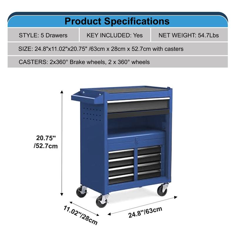 Ultimate Rolling Tool Chest & Top Box