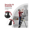 SmartStep Folding Ladder with Tool Tray & Non-Slip Pedals
