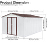 Stylish Outdoor Storage Shed