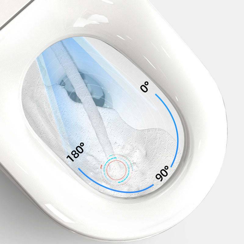 Ultimate Smart Bidet Toilet with Voice Control and Warm Air Dryer