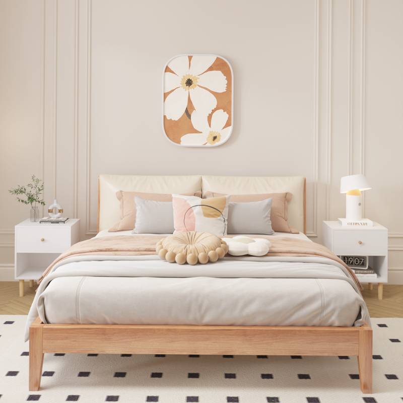 Charming White Nightstand for All Ages