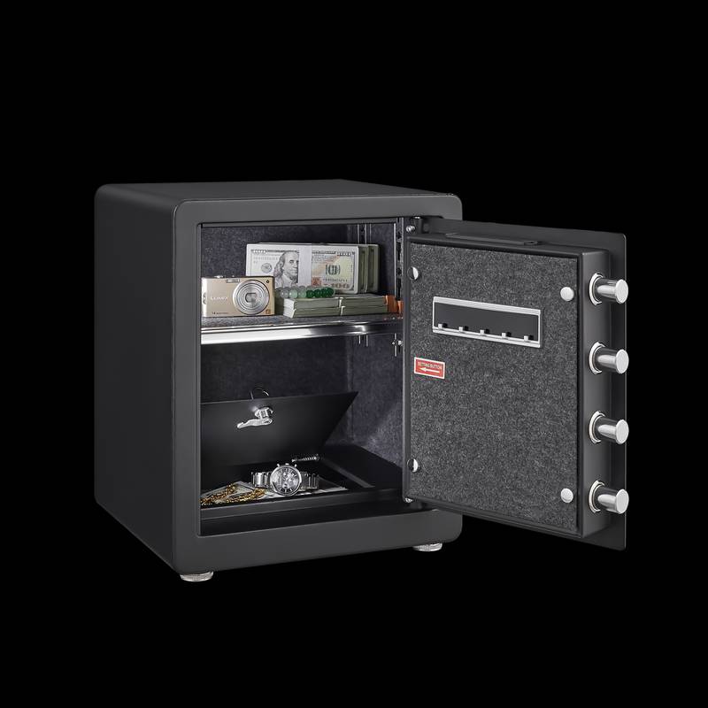 Smart Steel Safe: Secure Your Valuables with Ease!
