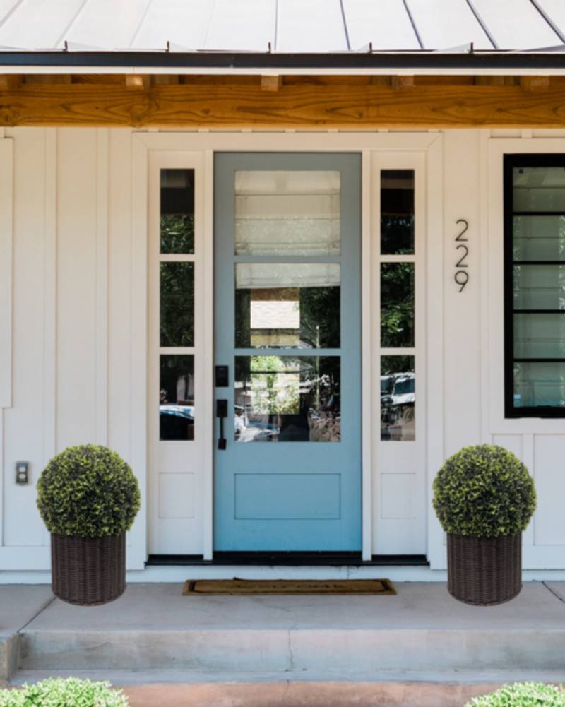 Charming Woven Pot Topiary Set