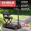 EasyGlide Foldable Electric Scooter for Seniors - Travel in Comfort!
