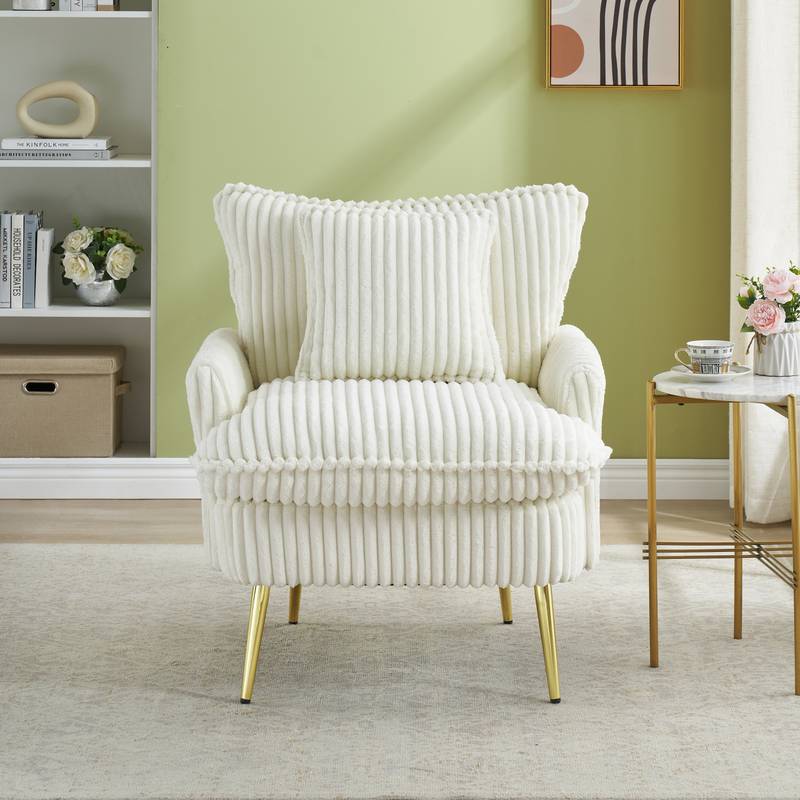 Cozy Chic Corduroy Chair