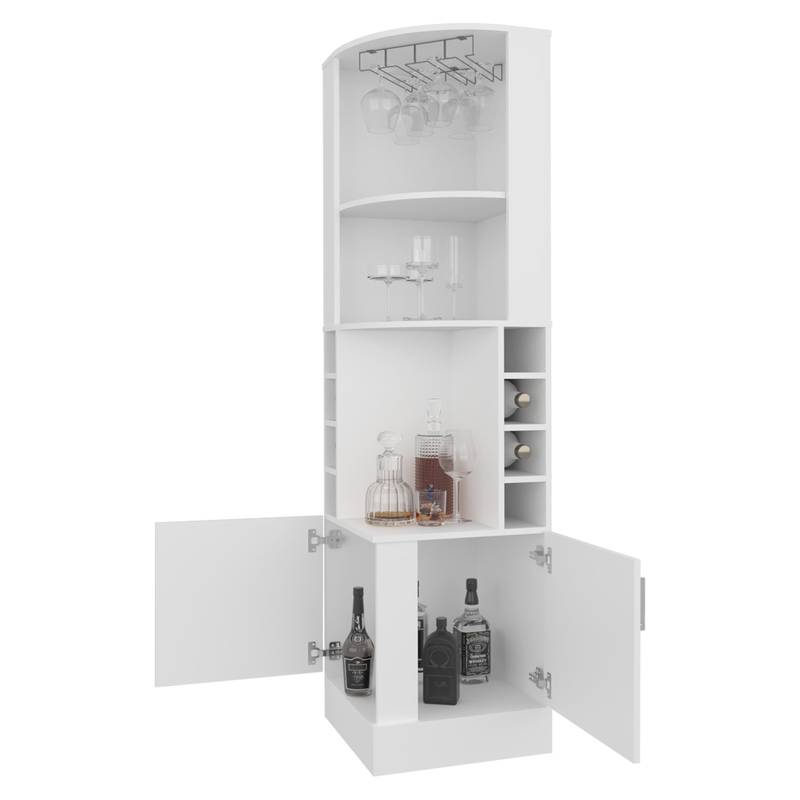 Corner Cheers Bar Cabinet