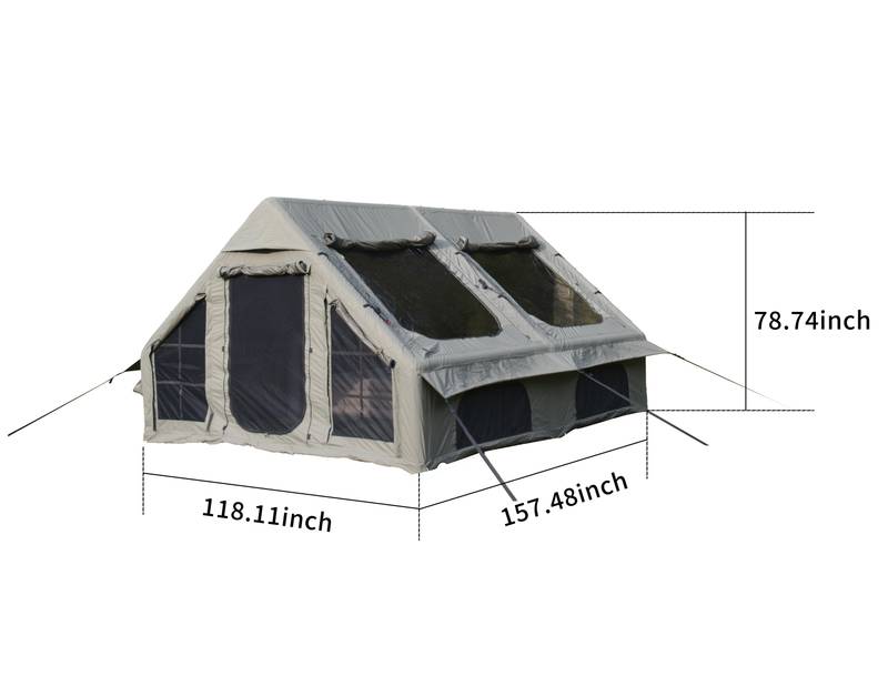 Cozy Glamping Tent - Easy Setup, Weatherproof Comfort!