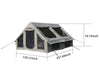 Cozy Glamping Tent - Easy Setup, Weatherproof Comfort!