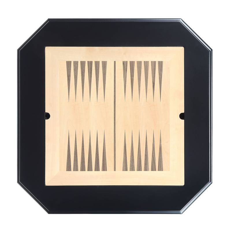 Galini Game Table in Chic Black