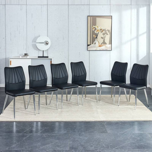 Chic Black Dining Chairs