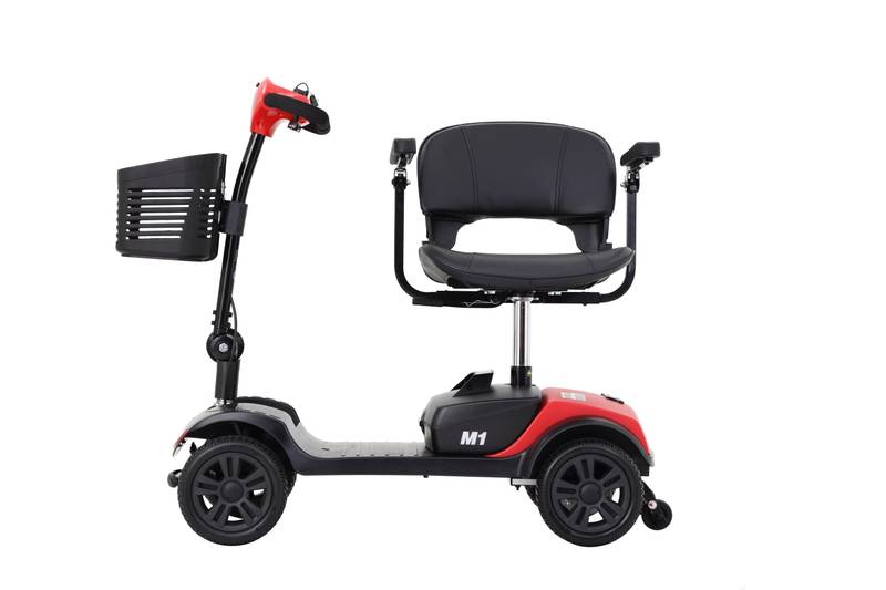 Sleek Red Mobility Scooter