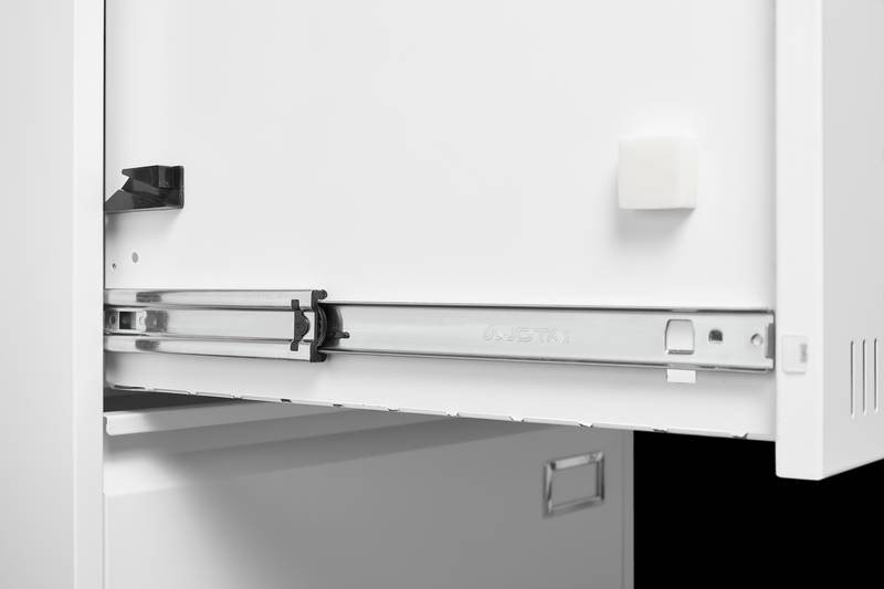 Secure Sleek Filing Cabinet - Stylish 2-Drawer Organizer