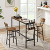Rustic Wine Bar Table Set