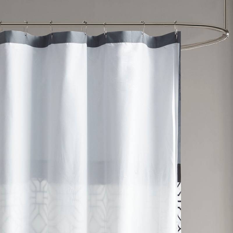 Stitched Elegance Shower Curtain