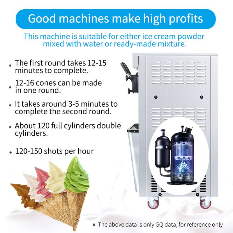 Triple Treat Soft Serve Machine
