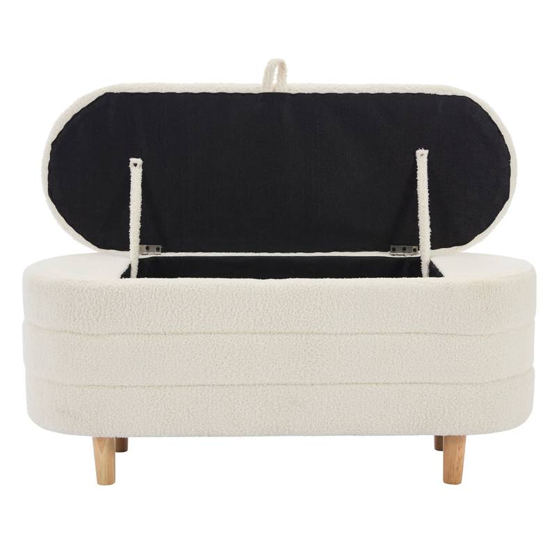 Cozy Floral Twin Bed Set with LED and Storage Ottoman