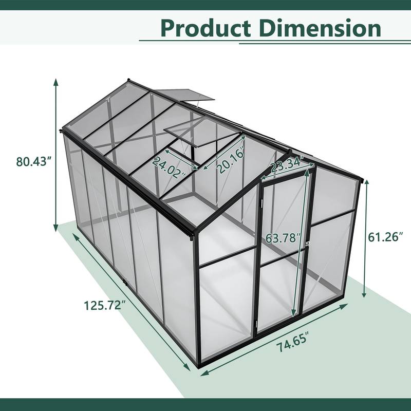 Backyard Oasis Greenhouse Kit