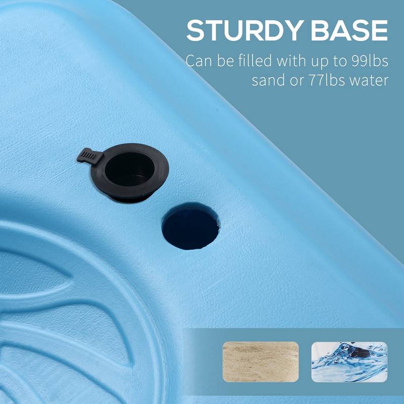 Family Fun Adjustable Poolside Basketball Hoop