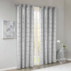 Light-Blocking Metallic Grommet Curtain Panel