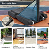 Glow & Shoot: Adjustable Portable Basketball Hoop for All Ages