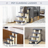 PawHut Cozy Cat Climber with Fun Steps and Scratching Post