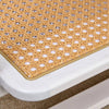 Sleek White Double Layer Coffee Table