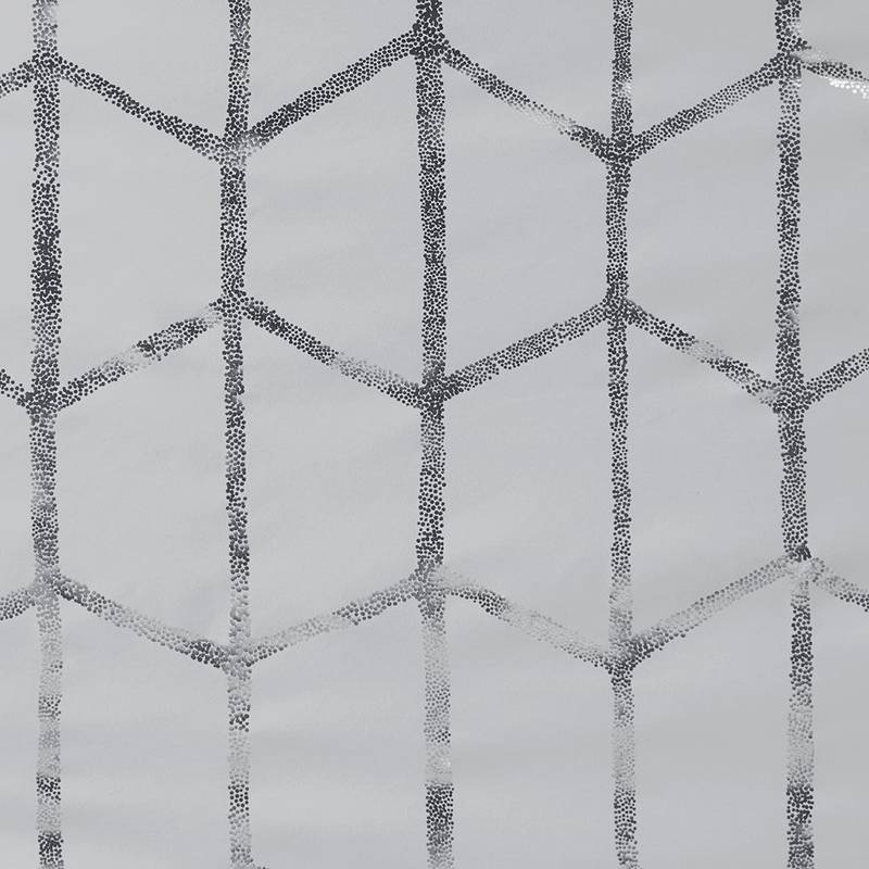 Light-Blocking Metallic Grommet Curtain Panel