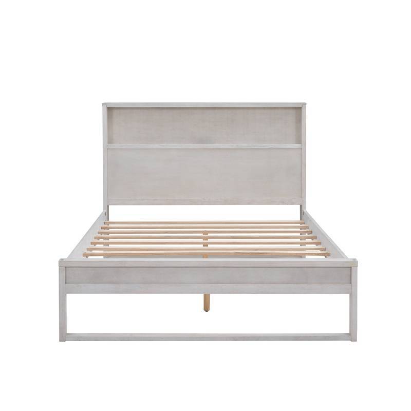 Chic Storage Platform Bed with USB & Sockets