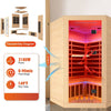 Cozy Canadian Hemlock Double Sauna