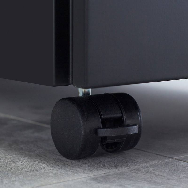 Locking Rolling File Cabinet – Secure & Mobile Storage Solution for Your Office