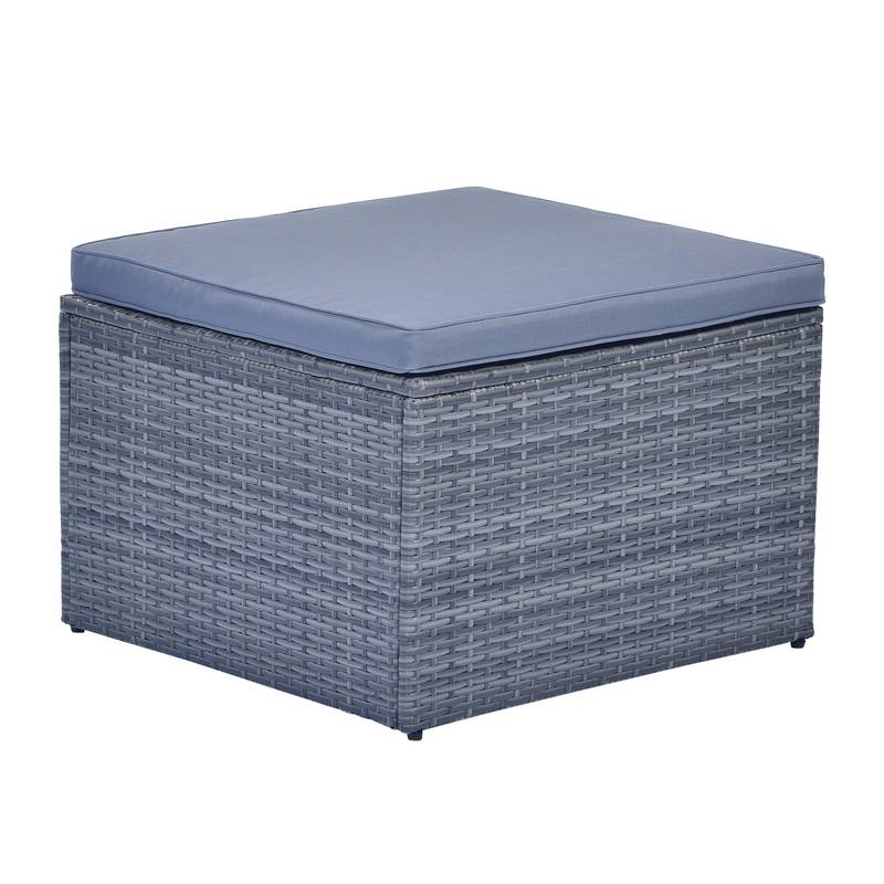 Cozy All-Weather Wicker Outdoor Lounge Set